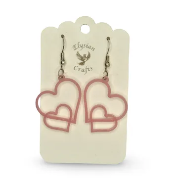 Double Heart Earrings