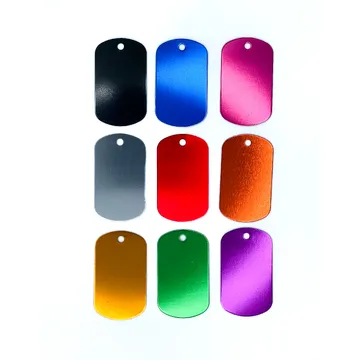 Dog Tag – Text Only