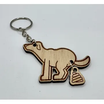 Dog Poop Keychain